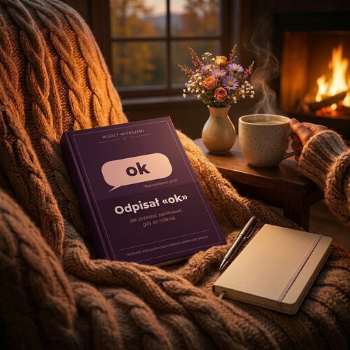 Okładka e-booka „Odpisał «ok»” z serii Między wierszami